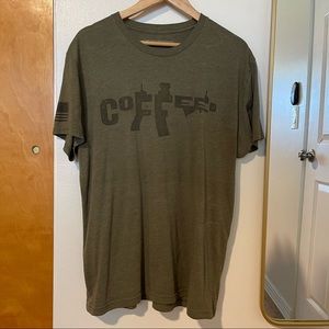 Green Black Rifle Coffee Company Mens Shirt